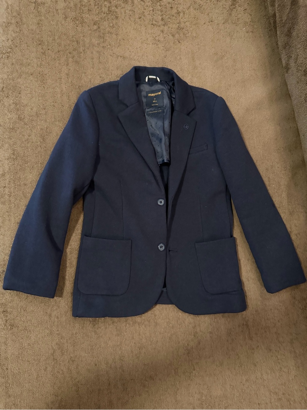 Mayoral Navy Tailored Boys' Jacket